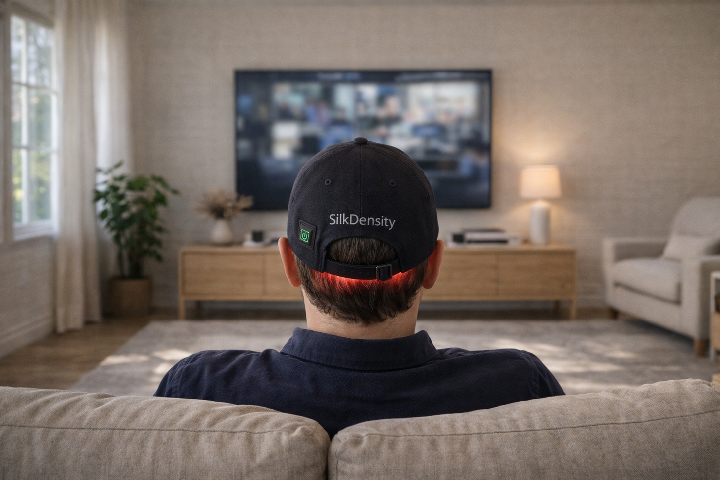 Casquette de Luminothérapie LED – Stimulation Capillaire à Domicile